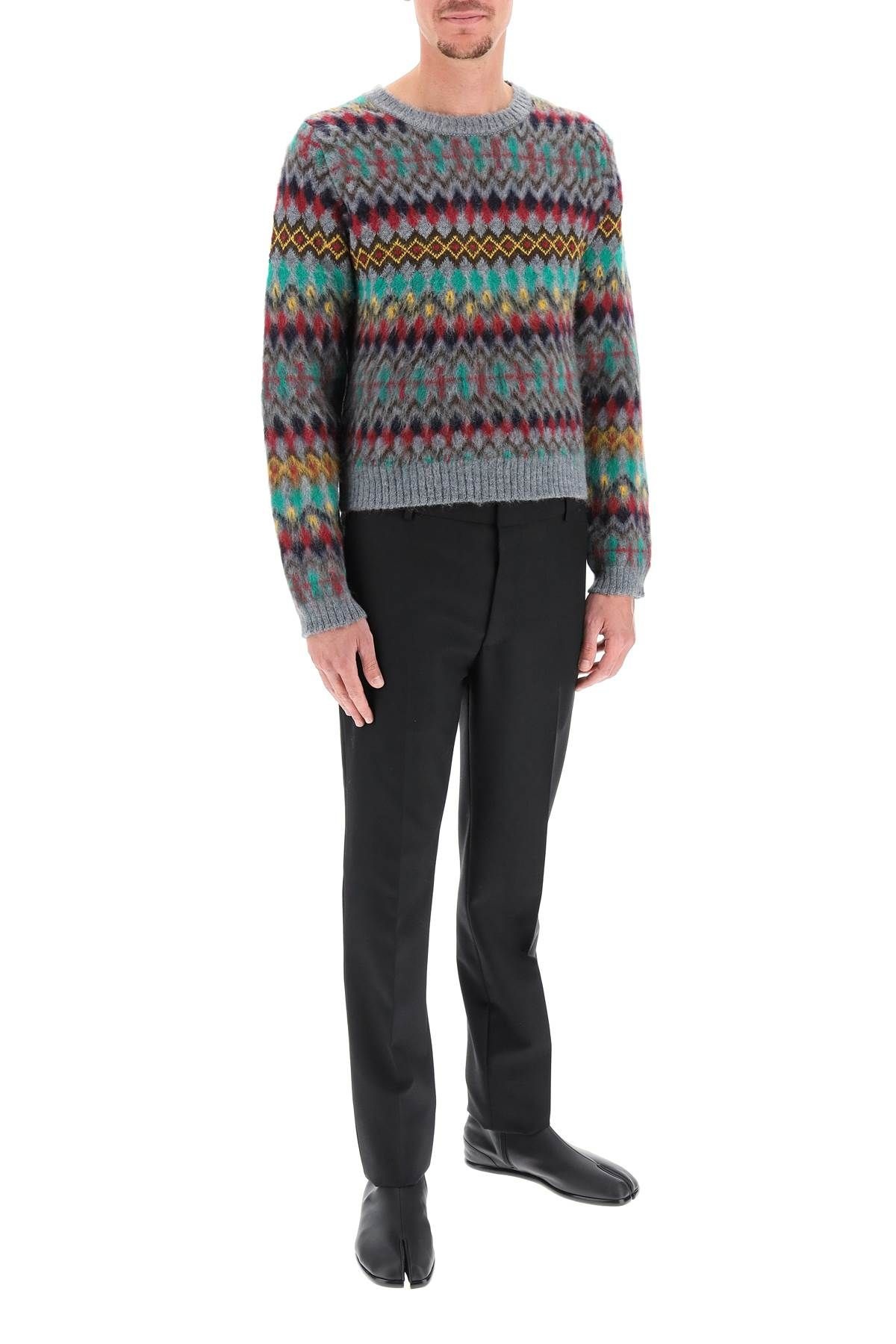 FAIR-ISLE WOOL SWEATER - 2