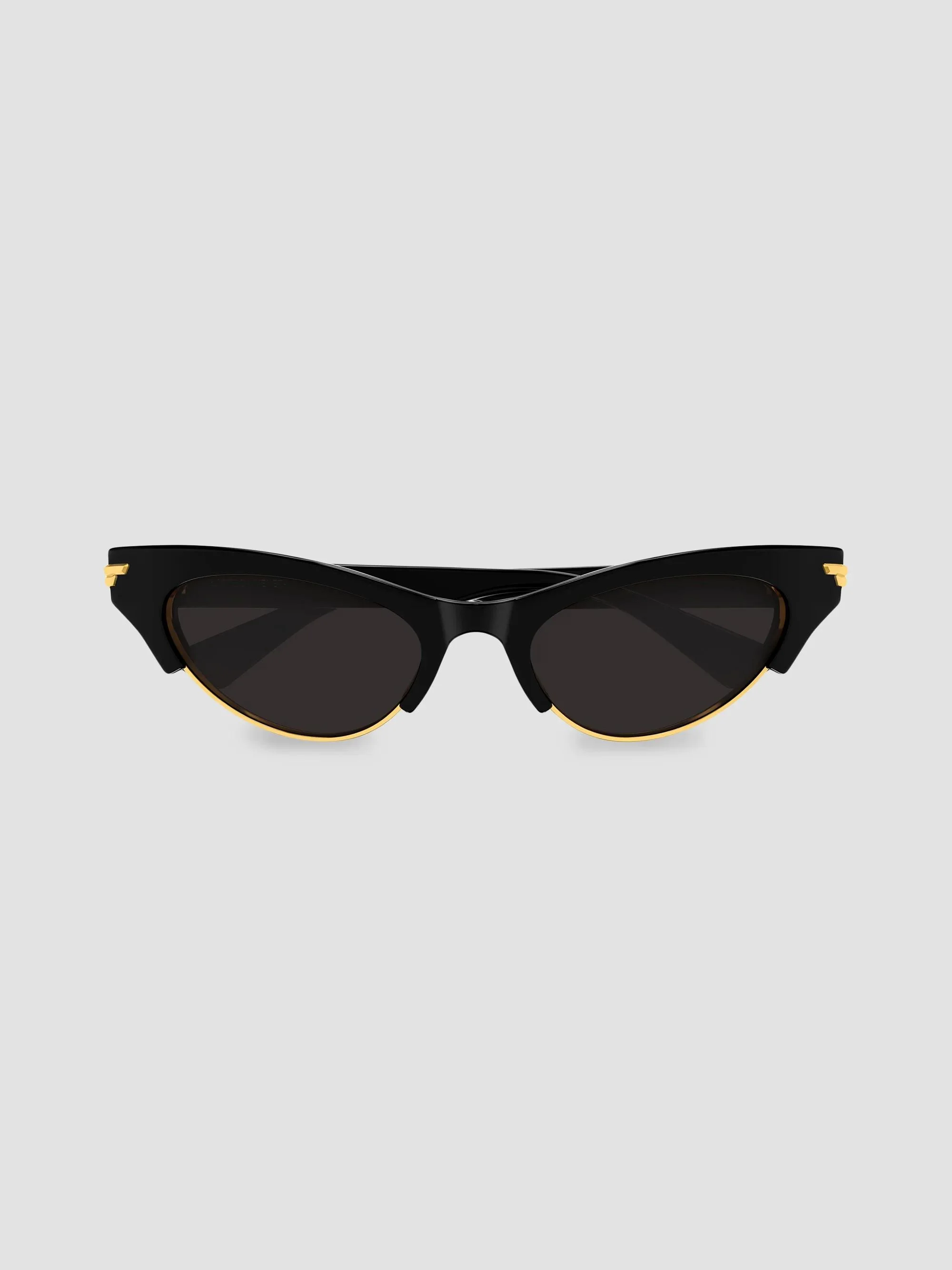 Women's Bold Ribbon 52MM Cat-Eye Sunglasses - Black - 1