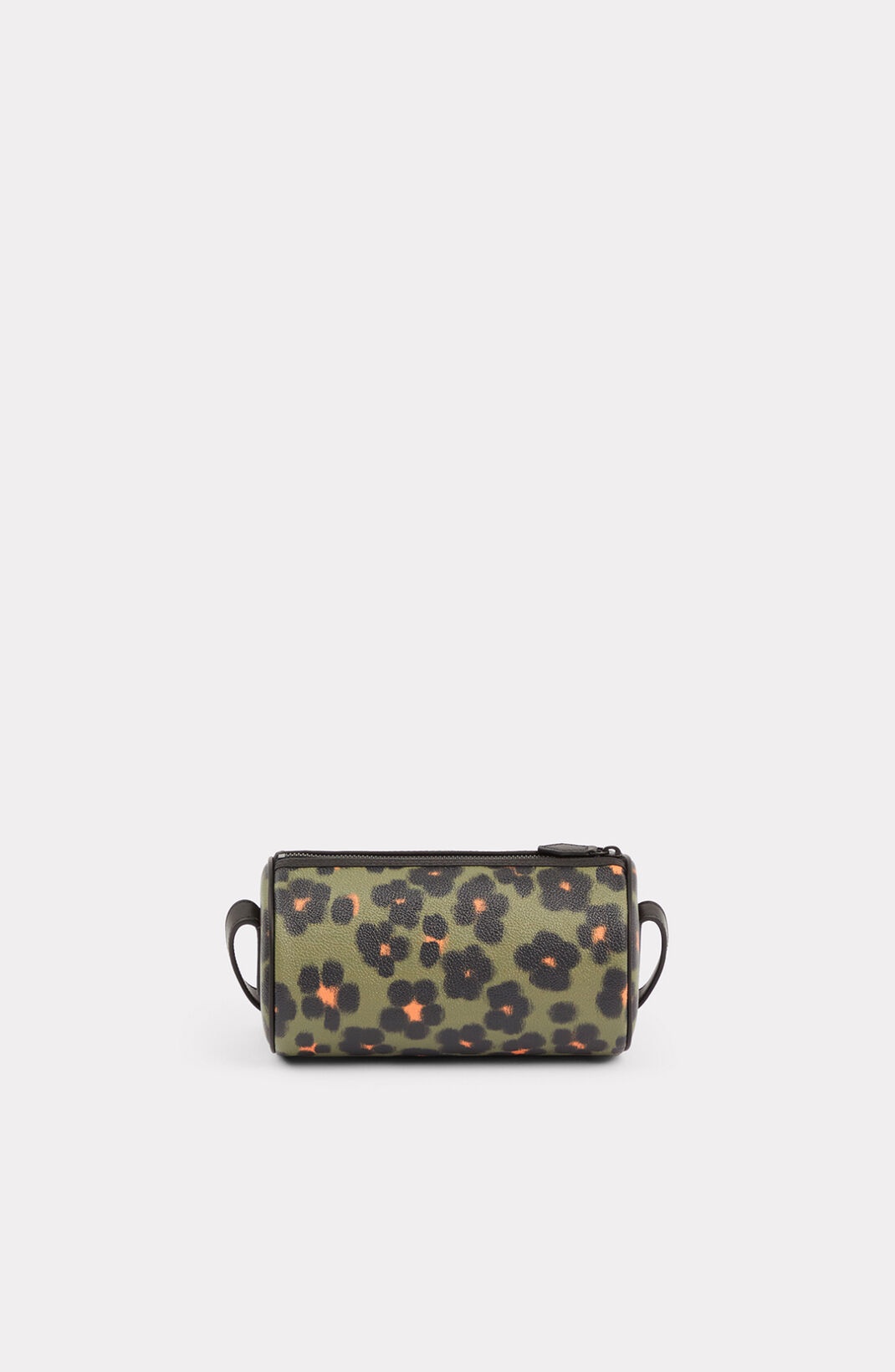 KENZO HANA LEOPARD ディスカバー チューブバッグ Kenzo - 'Hana Leopard' Discover Tube Bag With Strap | HBX