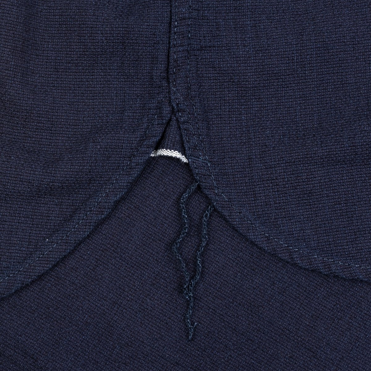 IHSH-357-IND 5oz Dobby Cloth Western Shirt - Indigo - 14