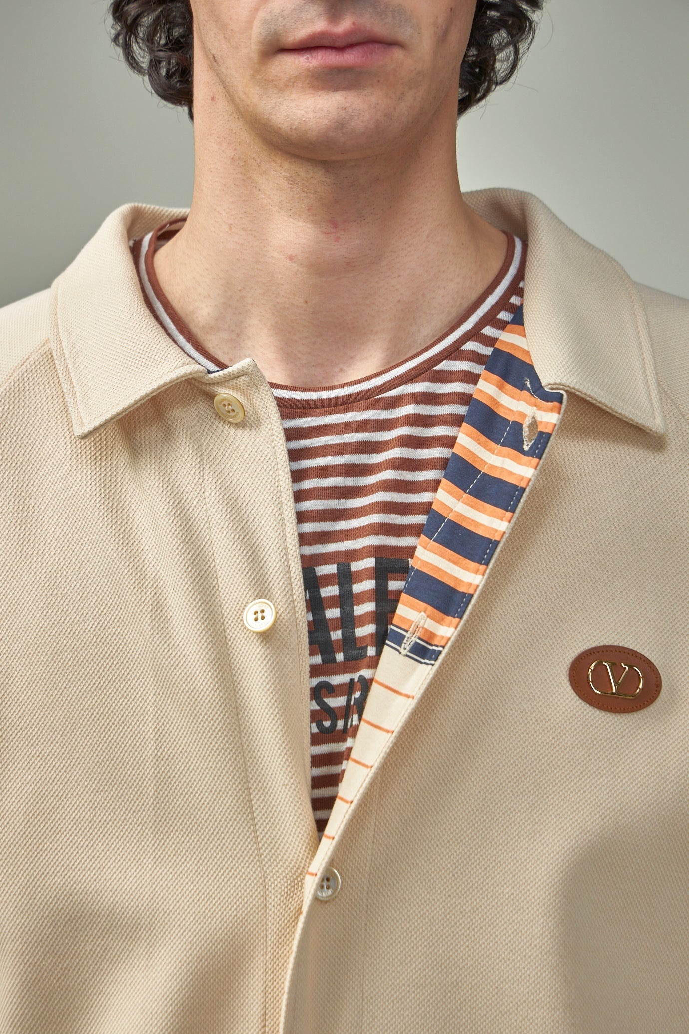 Jersey Felpa Vlogo Signature Cotton Piguet Sweatshirt - 5