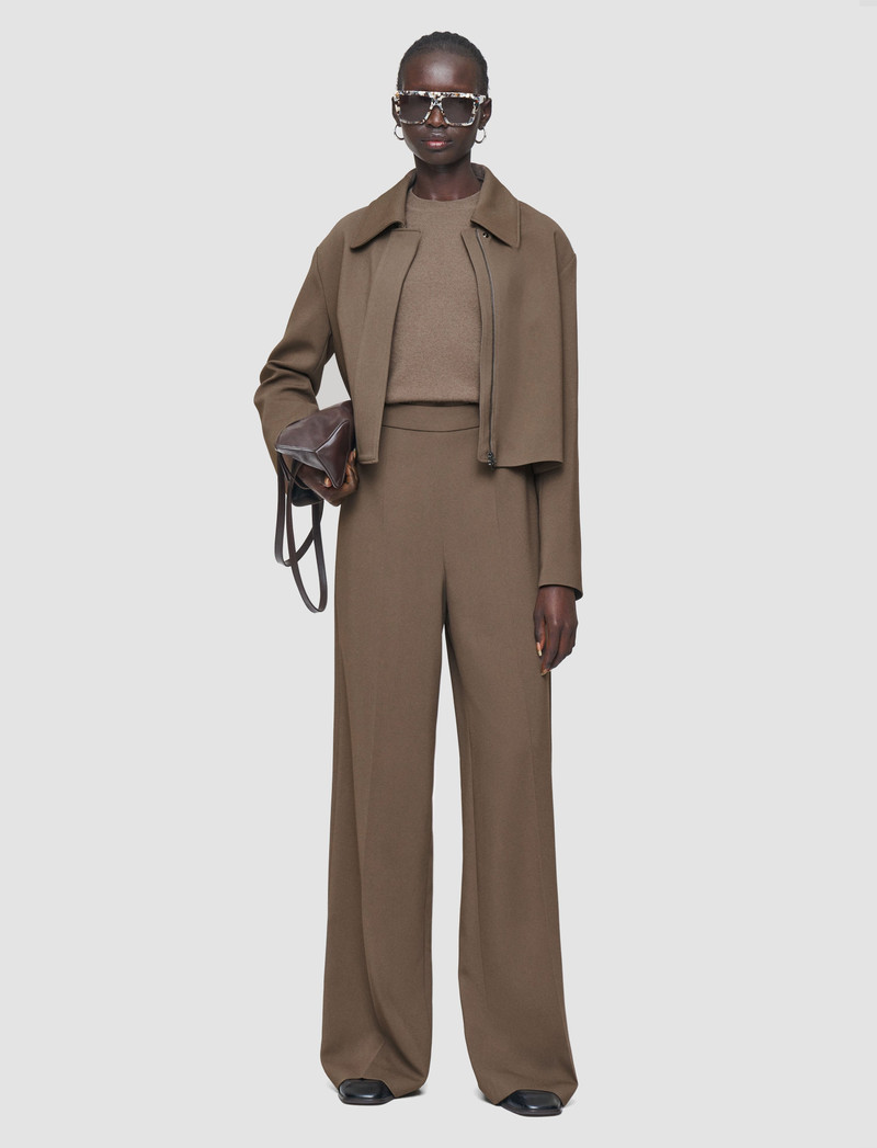 JOSEPH Alane Comfort Cady Trousers outlook
