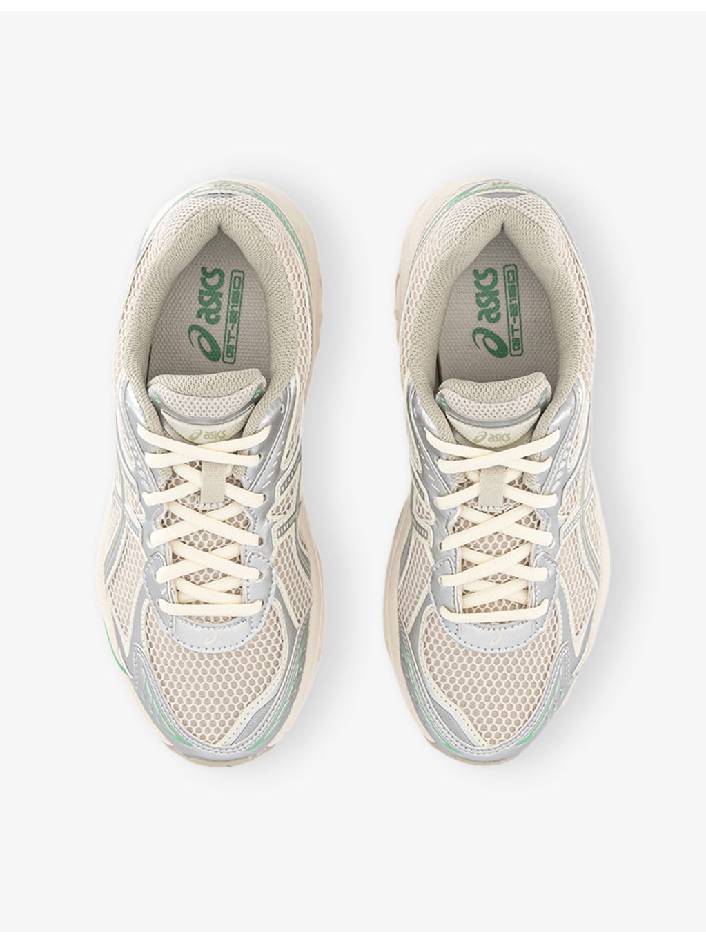 GT-2160 Mesh and Faux-Leather Low-Top Trainers - 2
