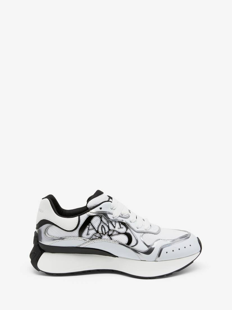 Men's Sprint Runner in White - 1