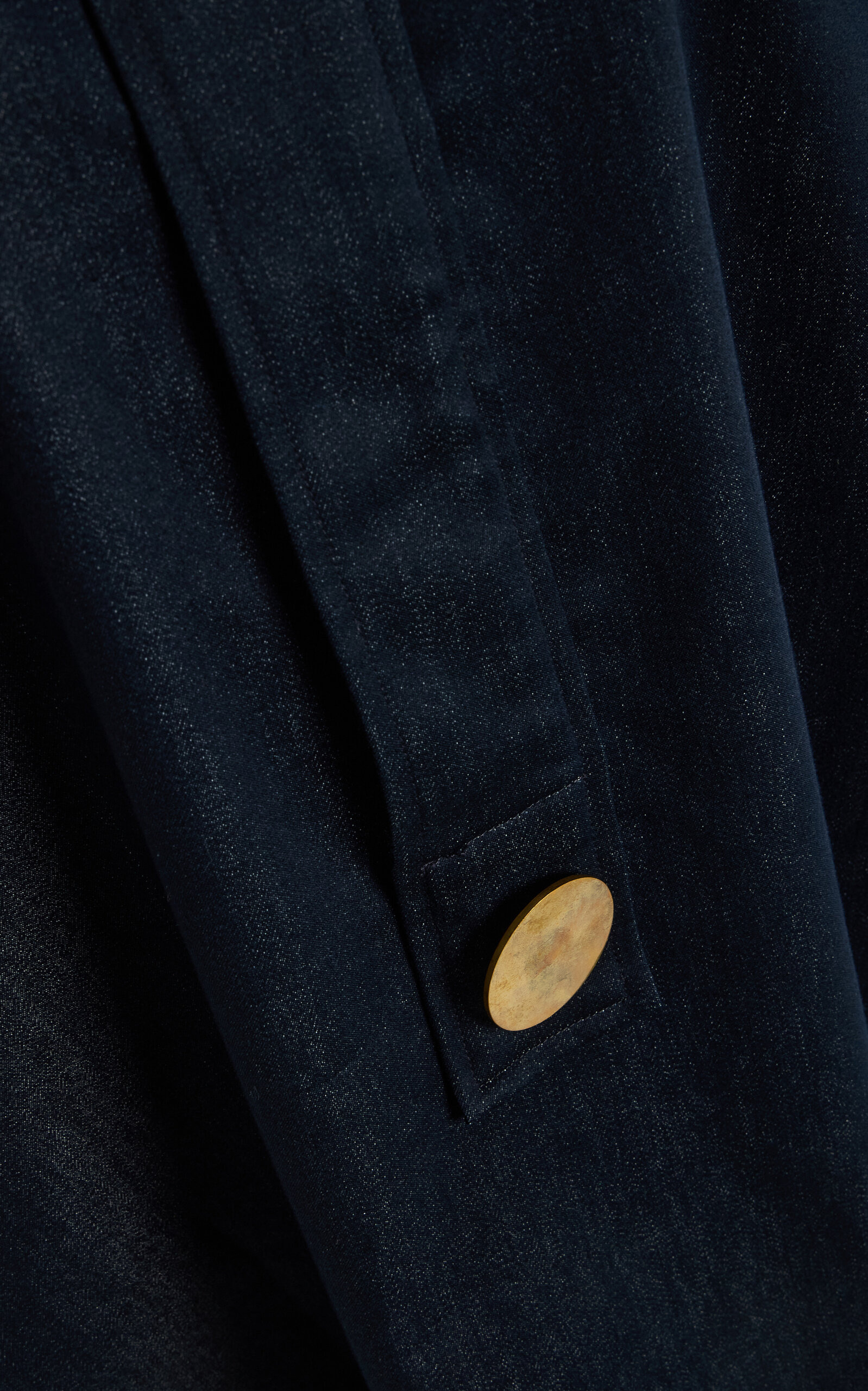 Noel Chambray Polo Shirt blue - 5