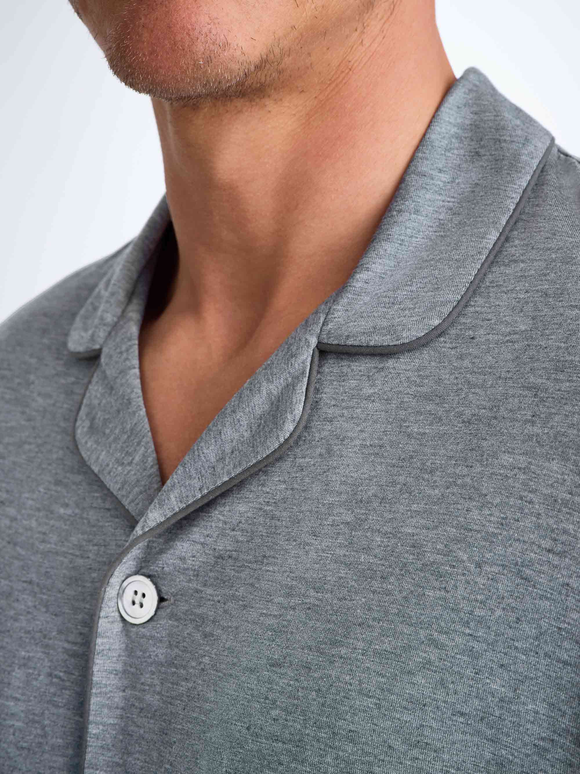 Men's Pajamas Marlowe Micro Modal Stretch Charcoal - 5