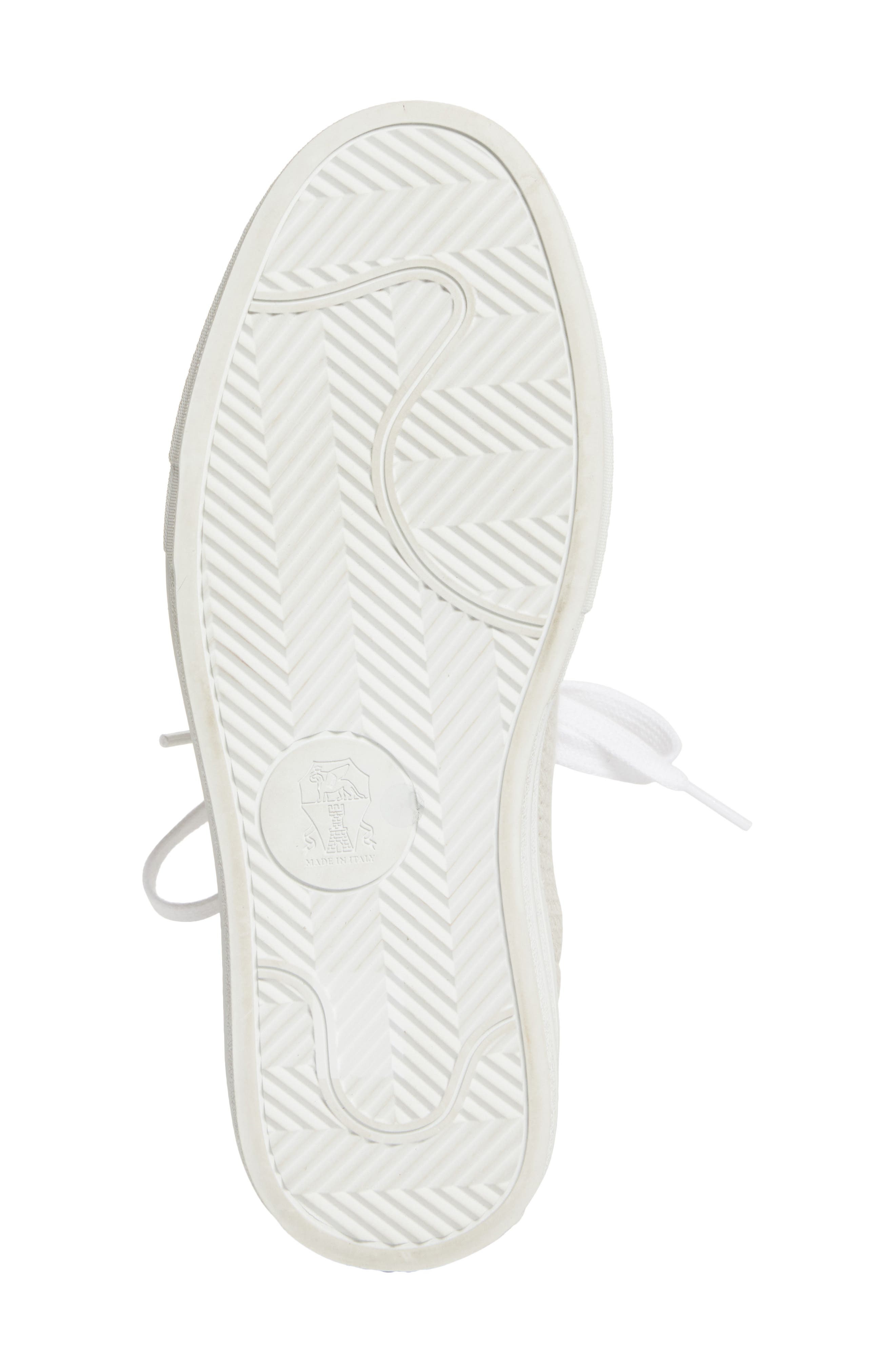 Brunello Cucinelli Monili Trim Platform Sneaker in White at Nordstrom - 6