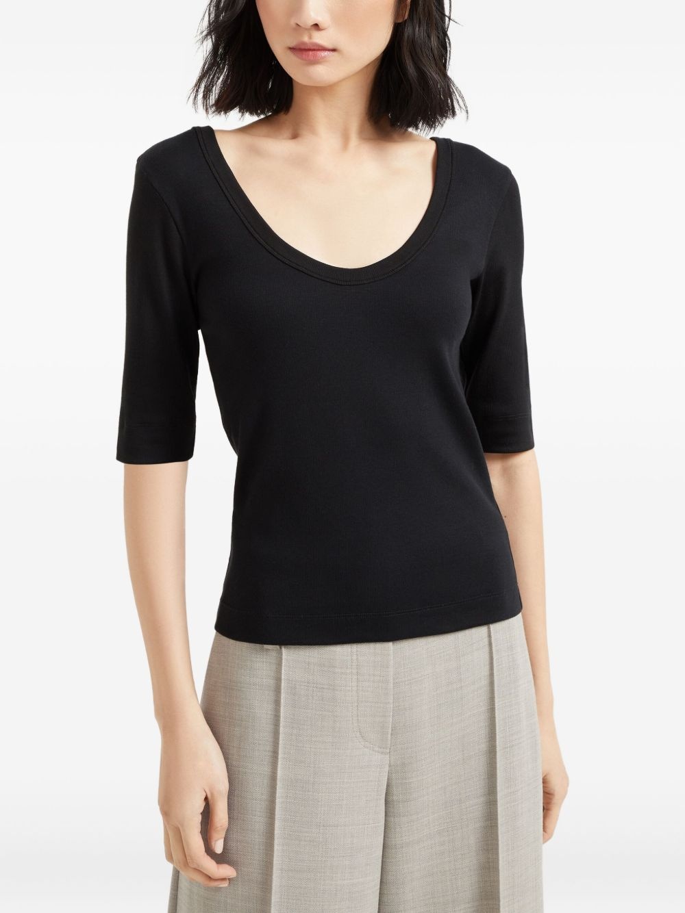cotton T-shirt - 3