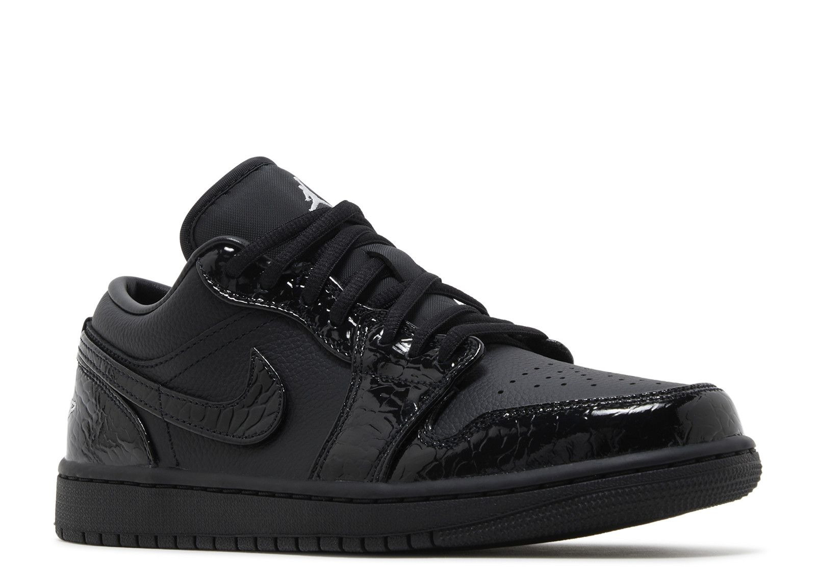 WMNS JORDAN 1 LOW SE 'BLACK CROC' - 2