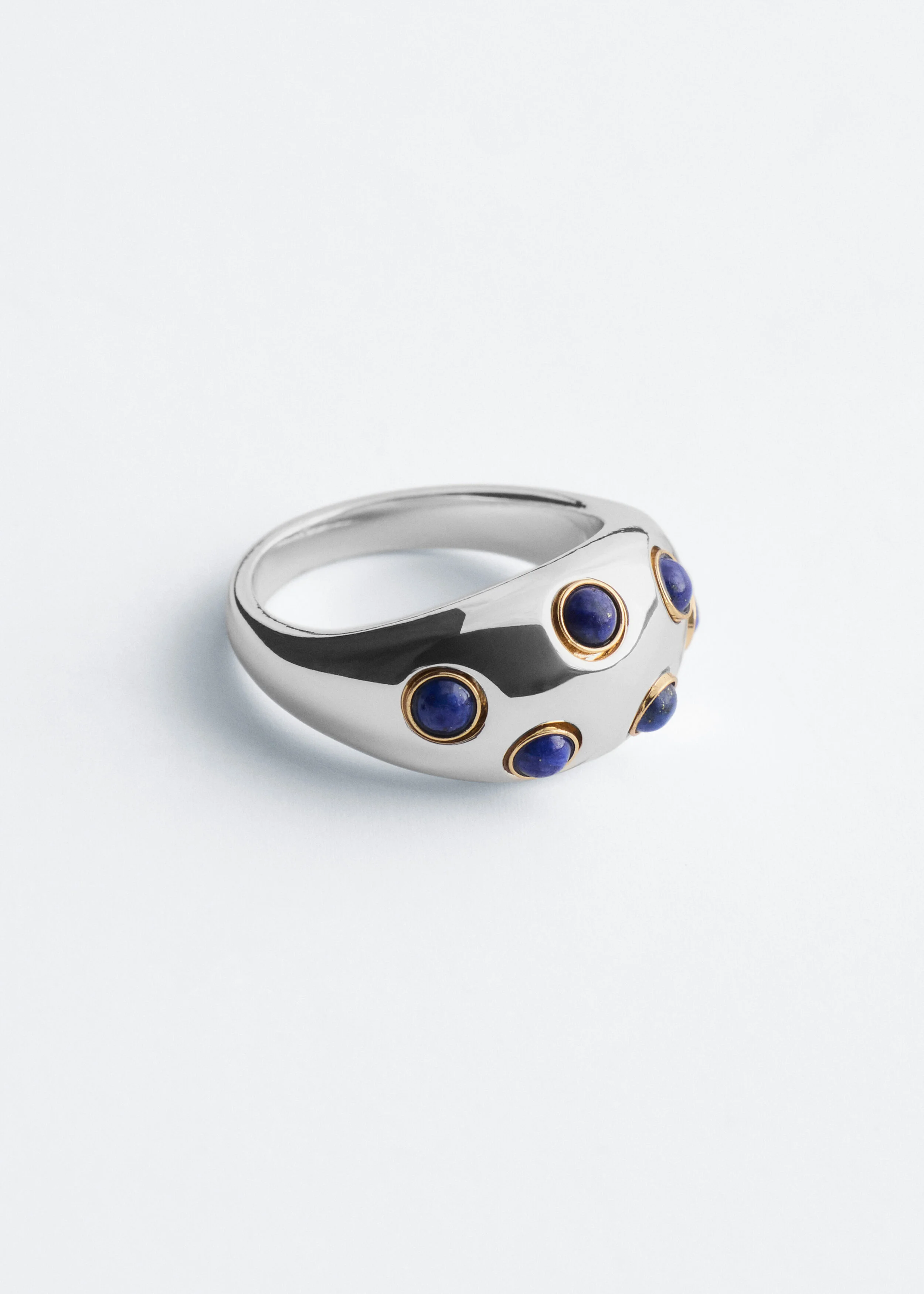 Lapis Lazuli Statement Ring - 1