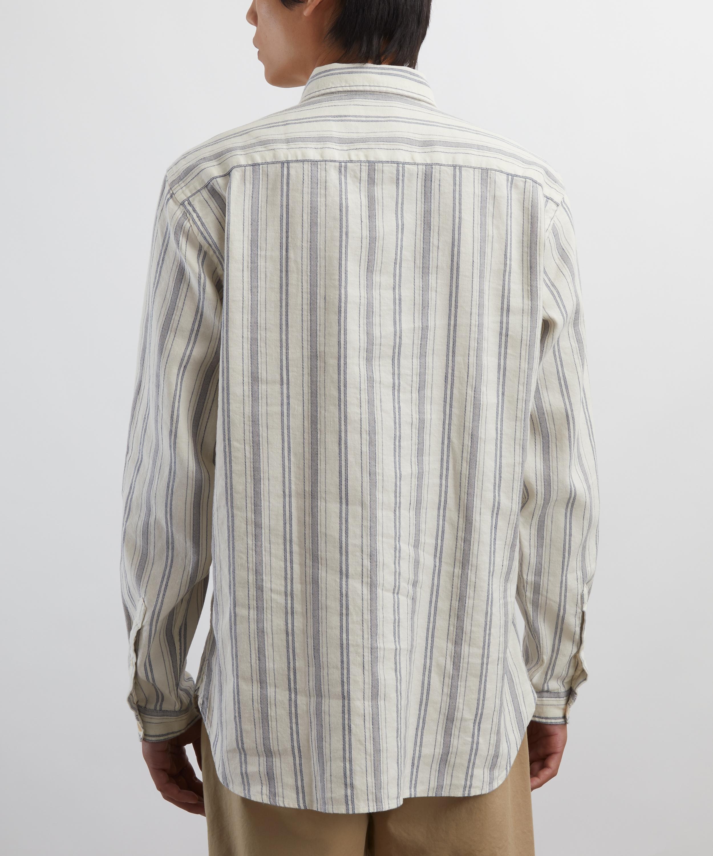 New York Special Lockwood White-Blue Shirt - 4