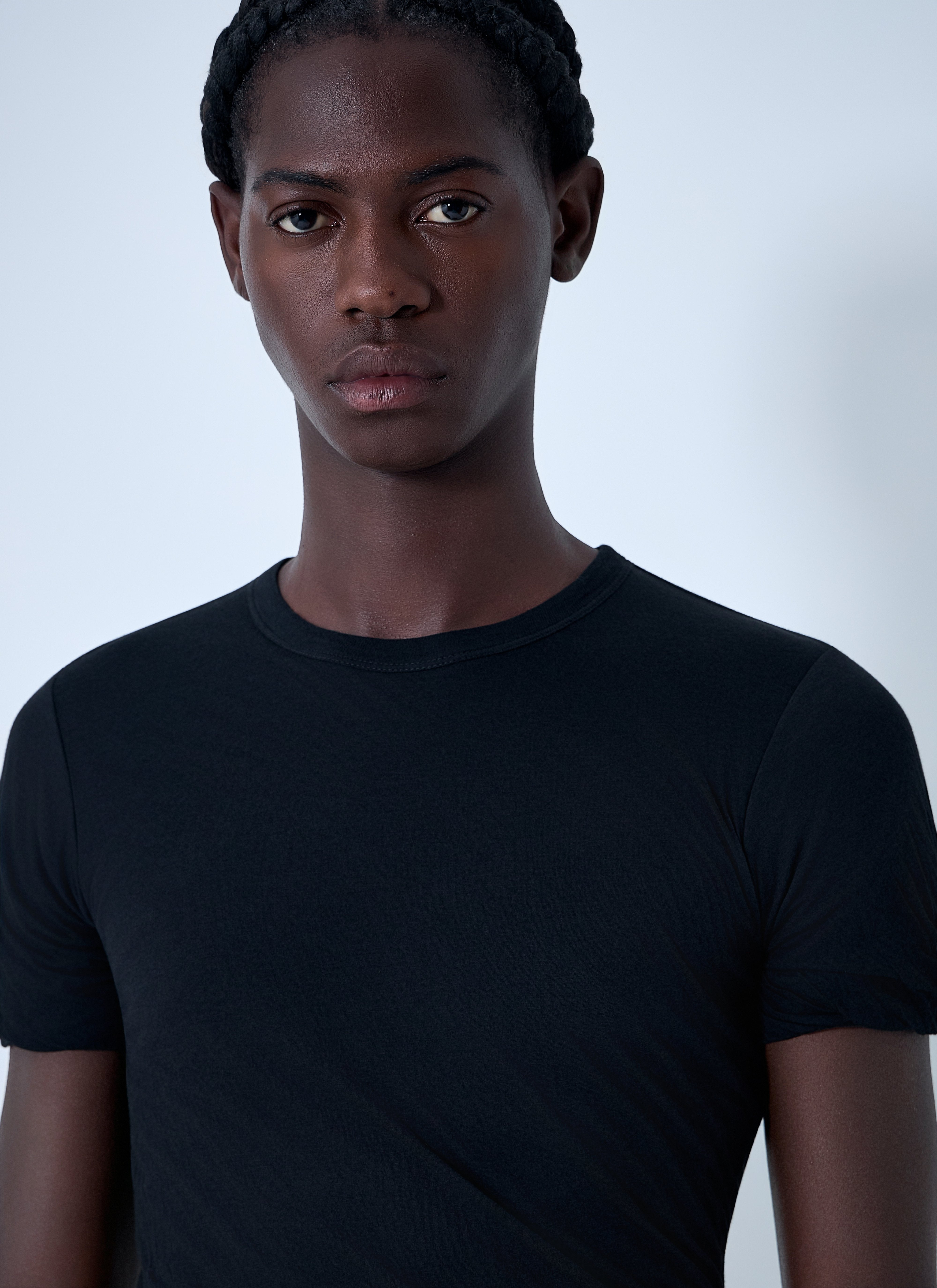 Rick Owens Men Cotton Short Sleeve T-Shirt - 5