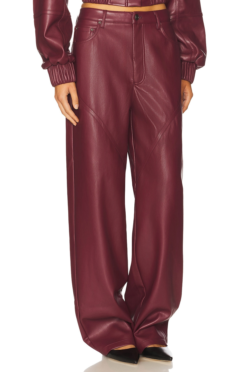 Mid Waisted Piping Pant - 2