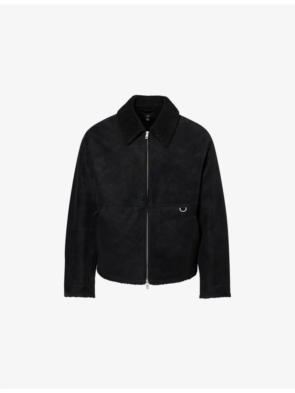 Shearling Regular-Fit Woven Jacket - 1