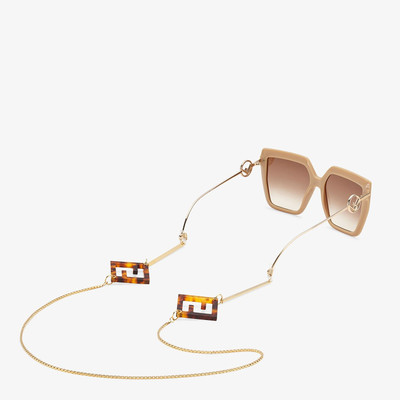 FENDI Gold-color necklace outlook