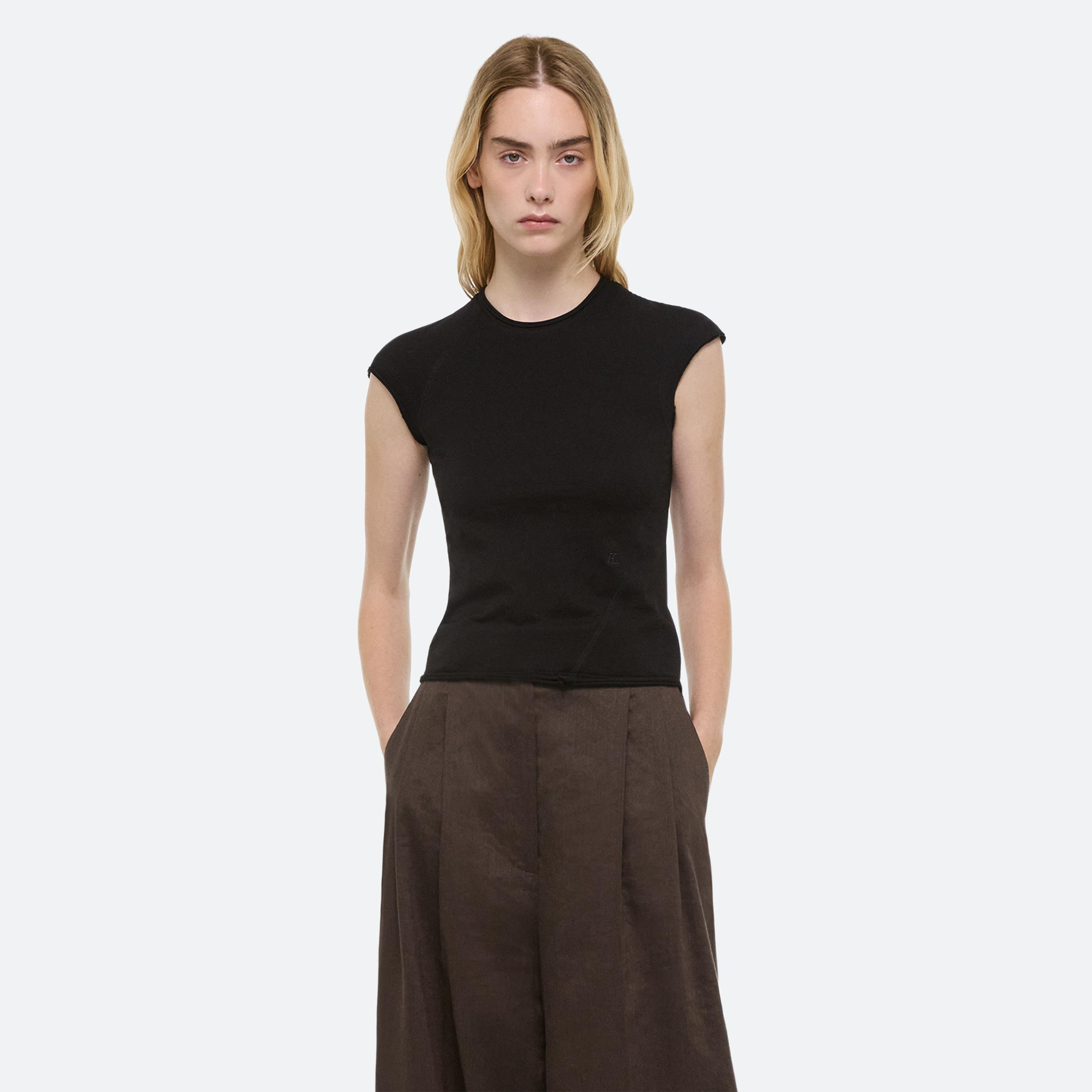 CROPPED TWISTED TEE - 8