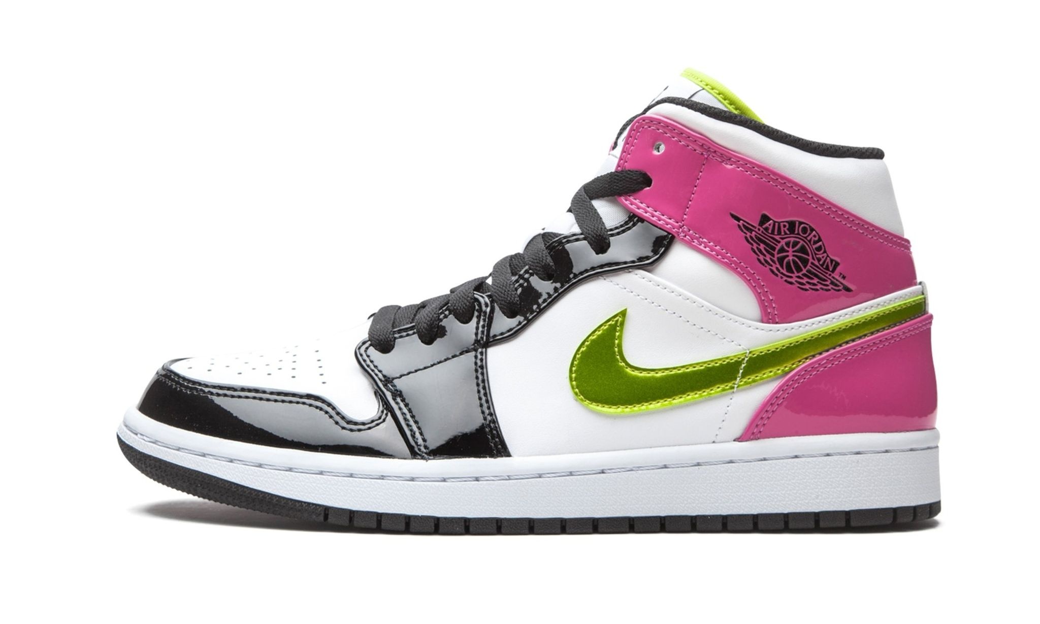 Air Jordan 1 Mid SE "Cyber / Active Fuchsia" - 1