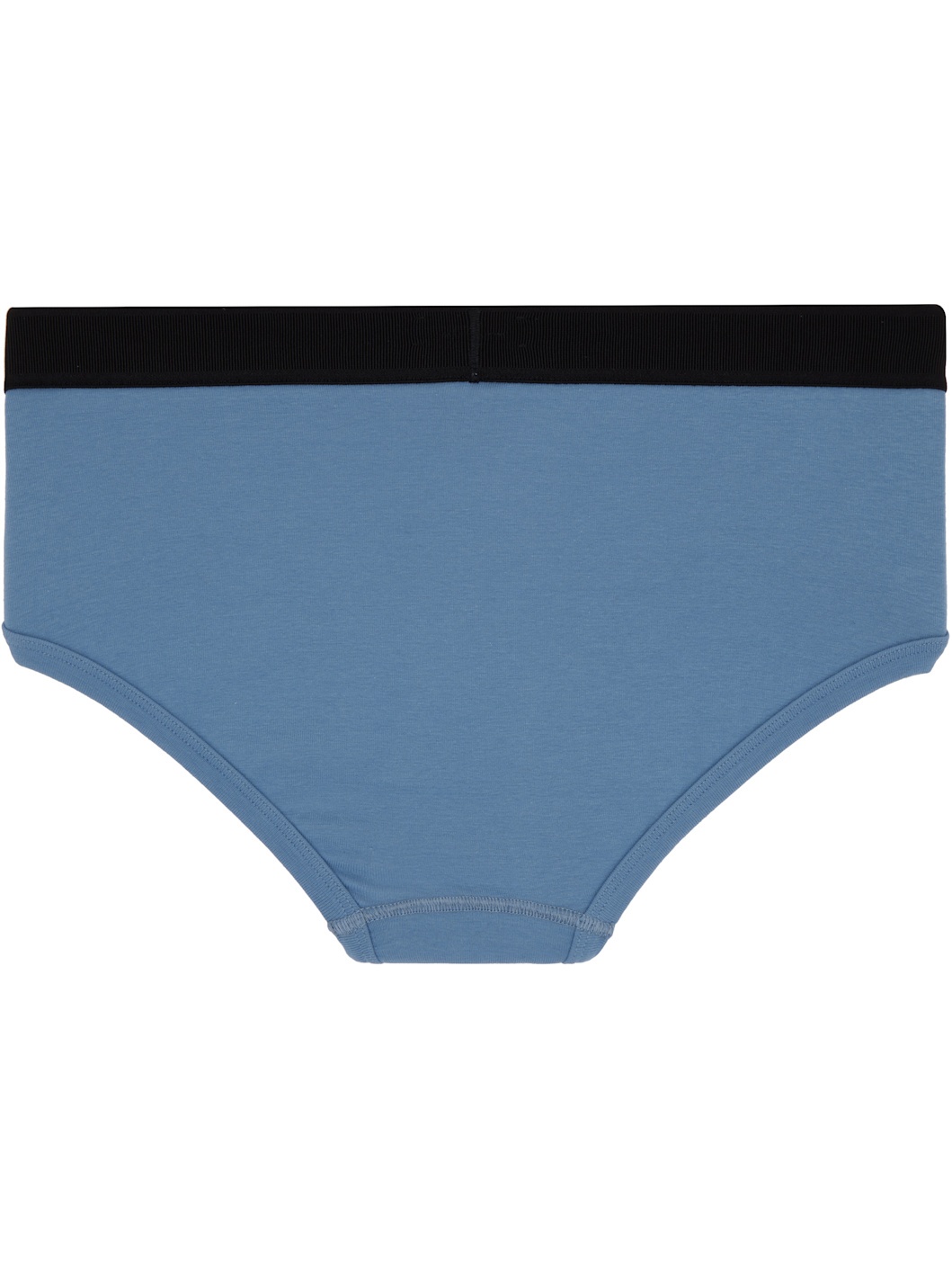 Blue Cotton Briefs - 2
