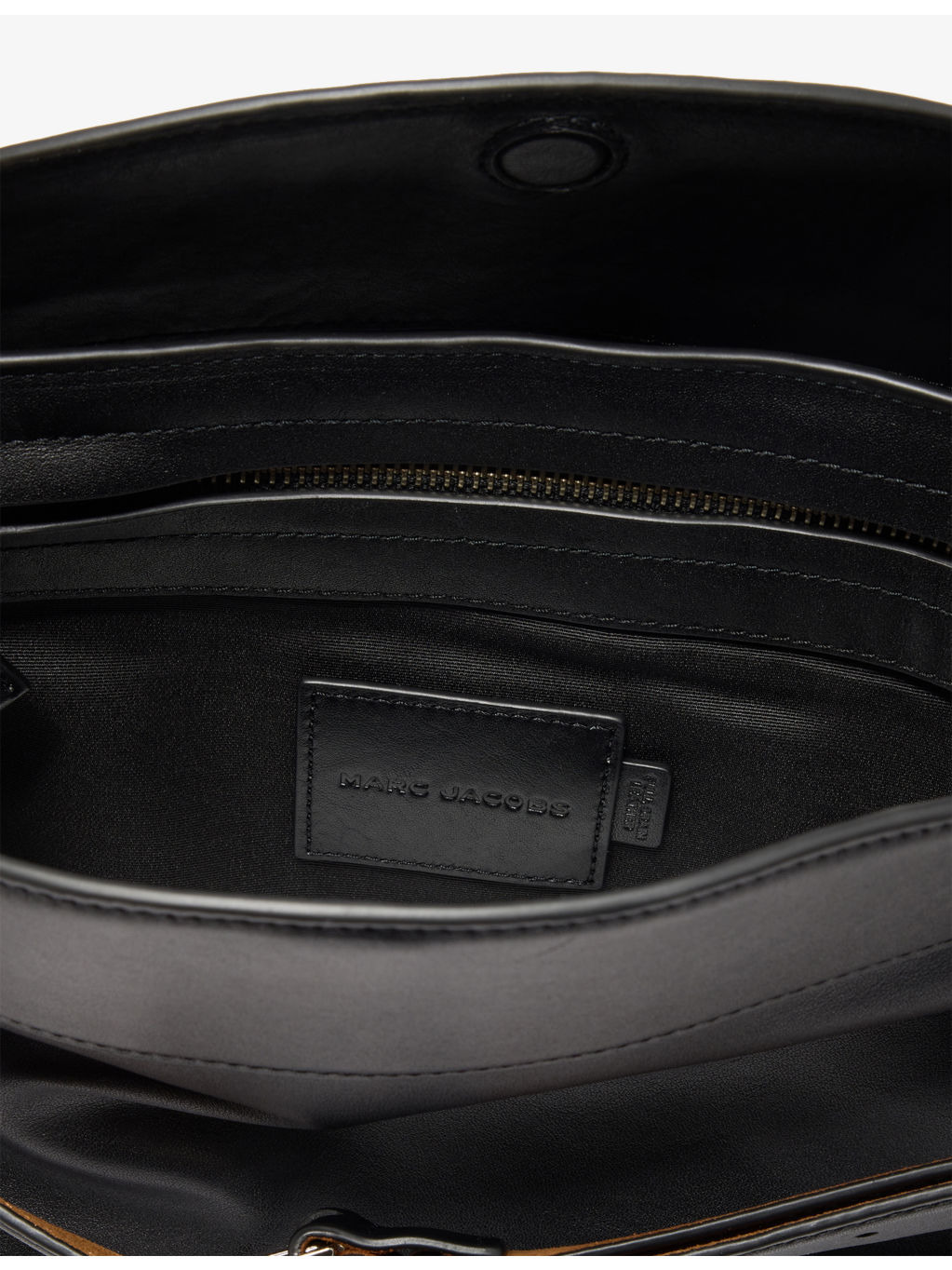 Debossed-Logo Dakota Leather Satchel Bag - 6