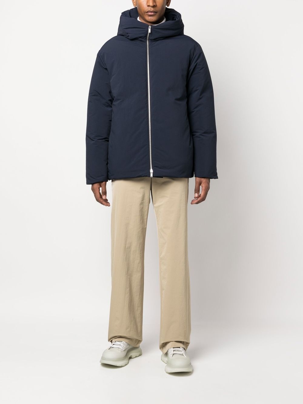 hooded padded jacket - 2