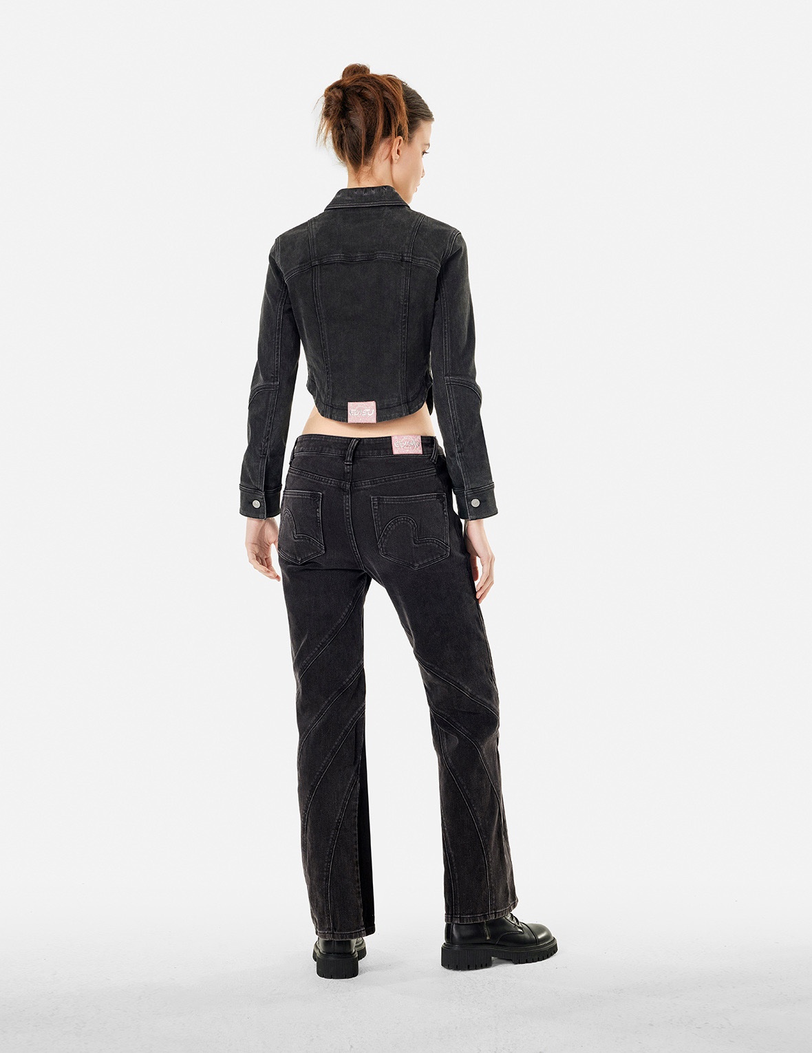 CUT-LINE FASHION FIT BOOT CUT JEANS - 5