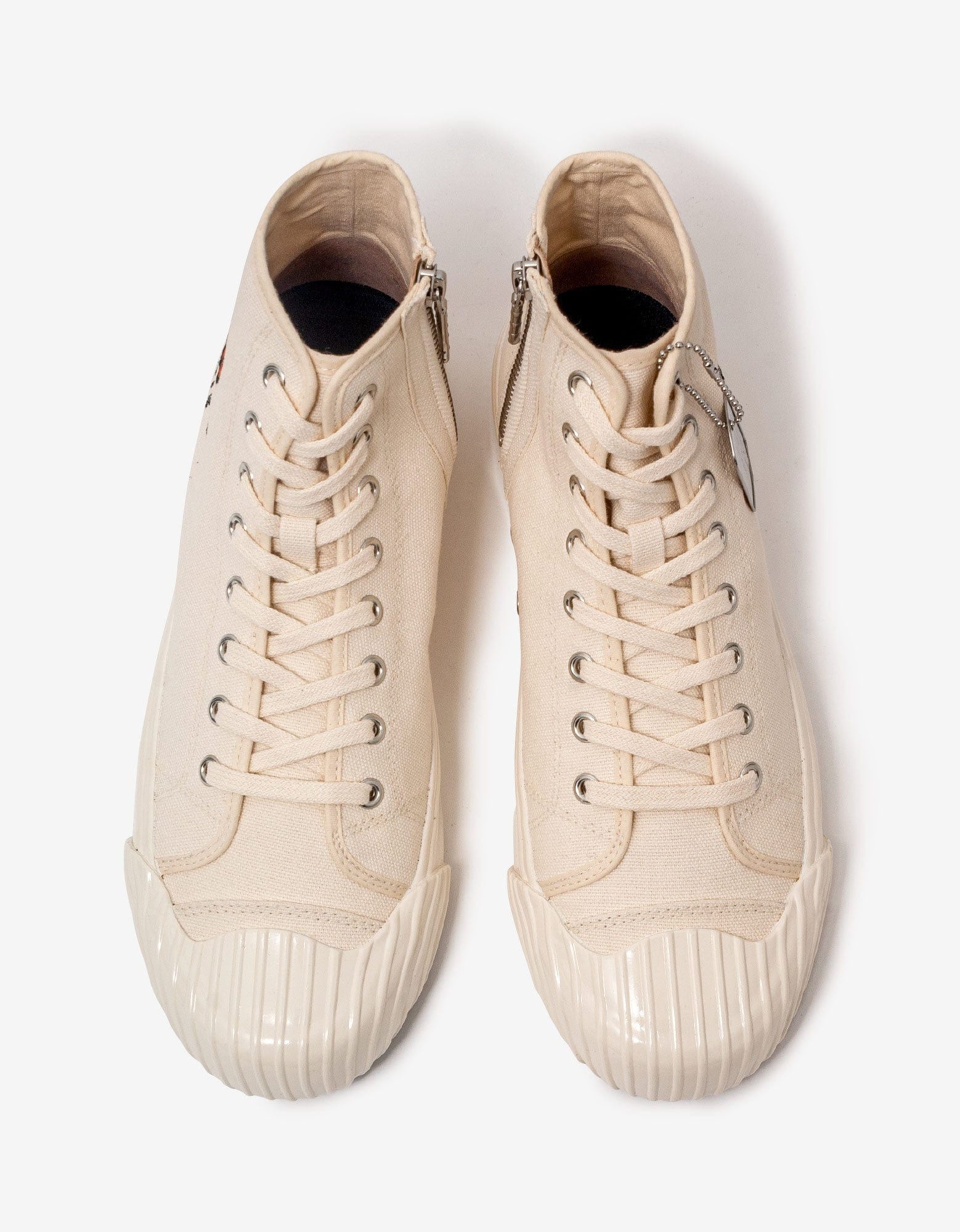 Kenzo Cream Kenzoschool High Top Trainers - 5