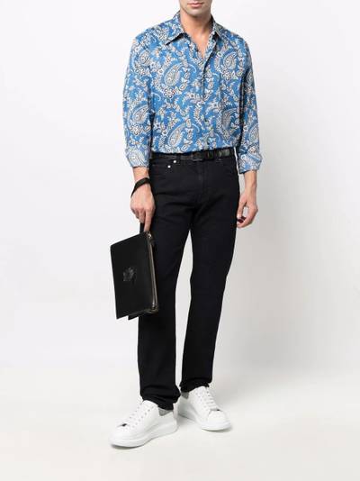 Etro low-rise straight-leg jeans outlook