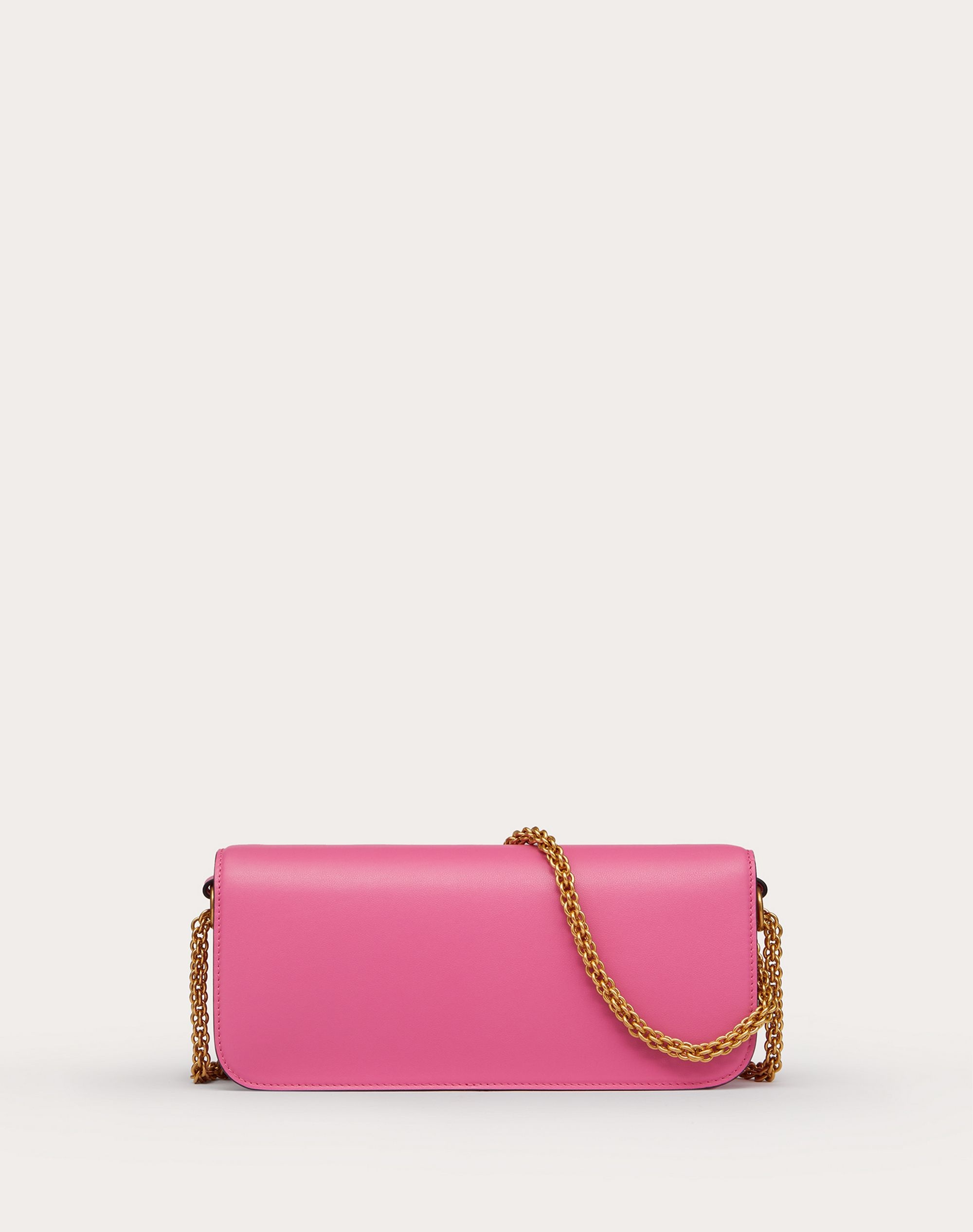 VLOGO SIGNATURE CALFSKIN SHOULDER BAG - 3