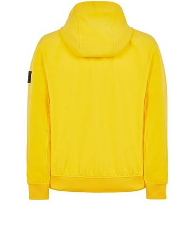 Stone Island 40427 LIGHT SOFT SHELL-R_e.dye® TECHNOLOGY YELLOW outlook