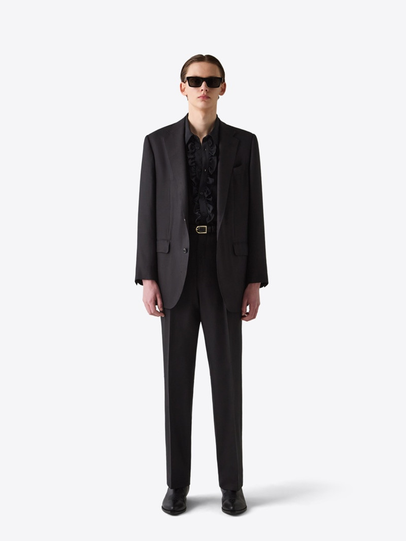BLAZER 71 BLACK RAW SILK 1