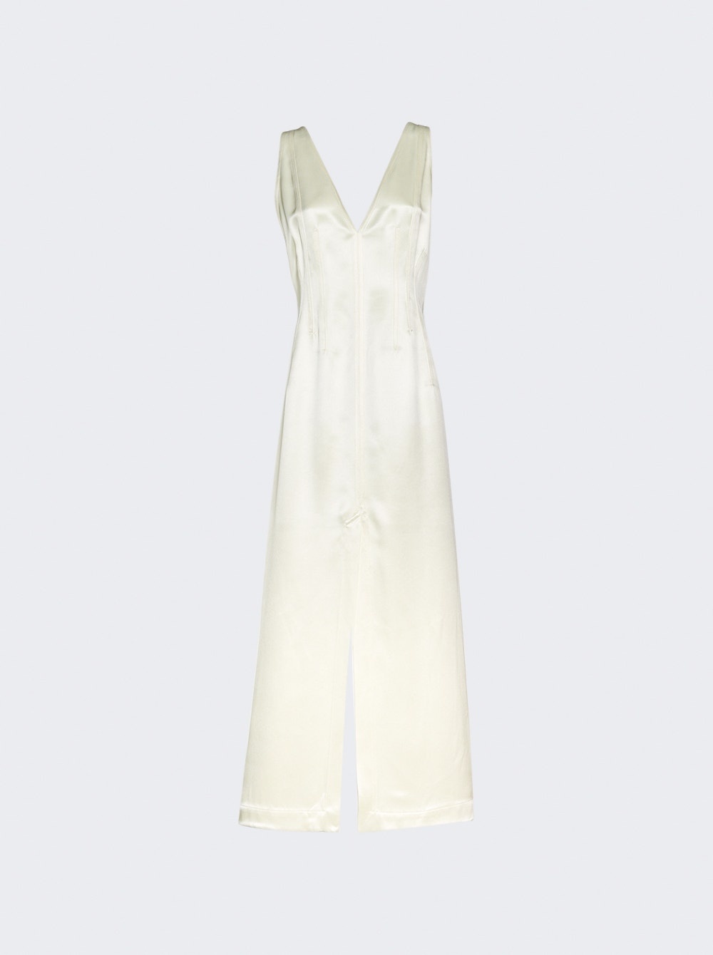 Washed Silk Dress Camomile - 1