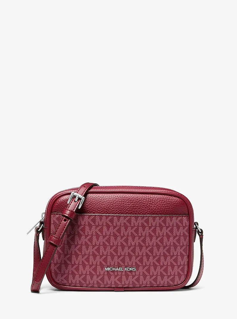 Jet Set Travel Small Signature Logo Camera Crossbody Bag - 1