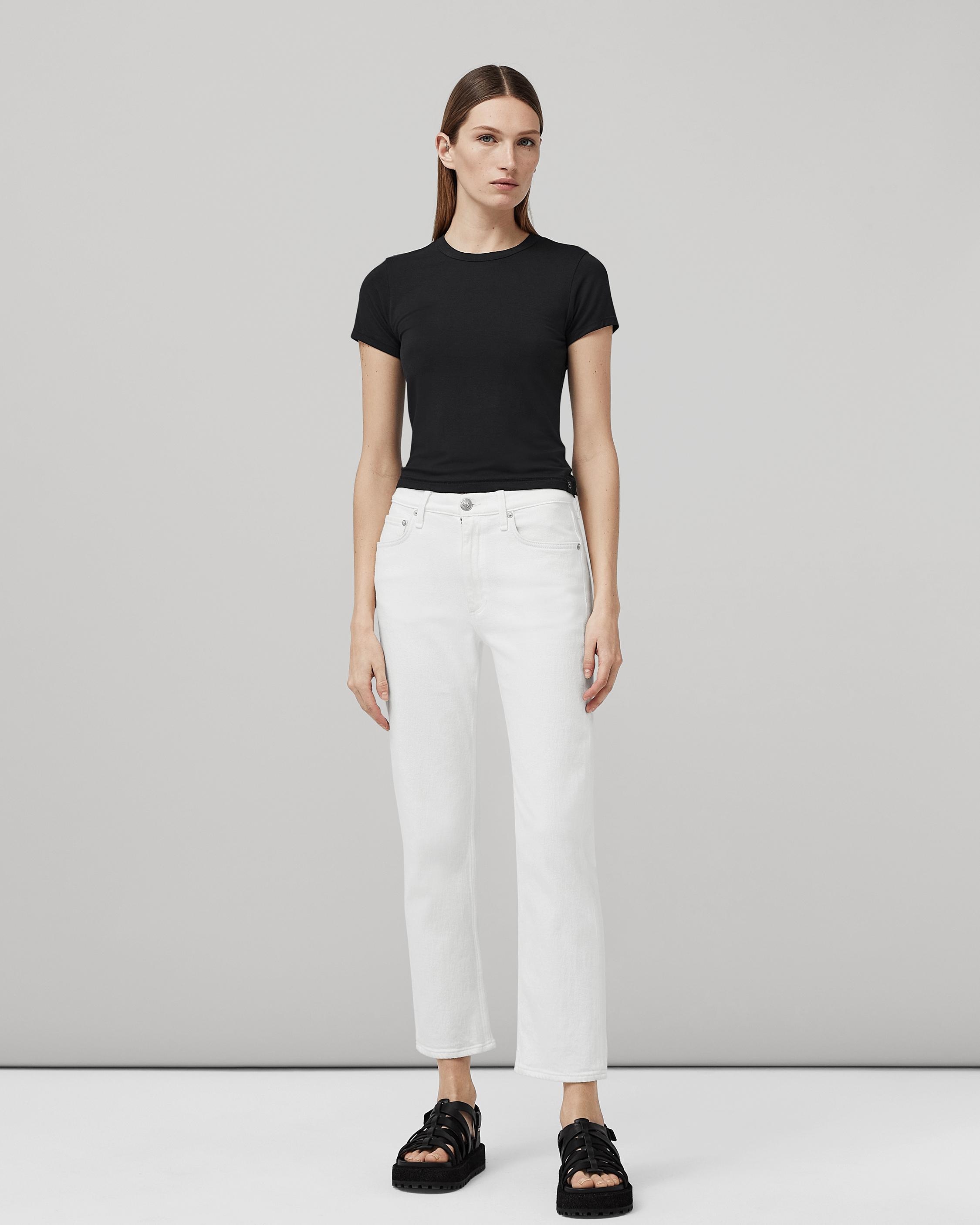 Harlow Straight - Optic White
Mid-Rise Vintage Stretch Jean - 2