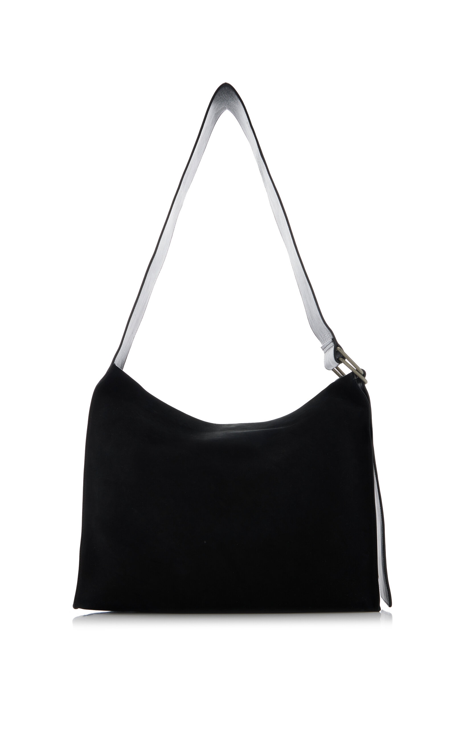 Ring-Detail Leather Bag black - 1