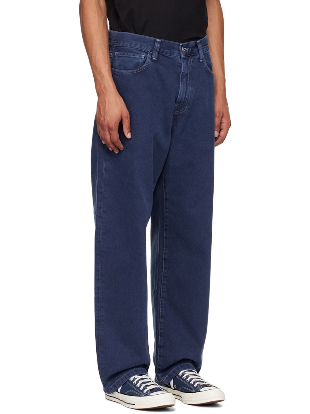 Navy Landon Jeans - 2