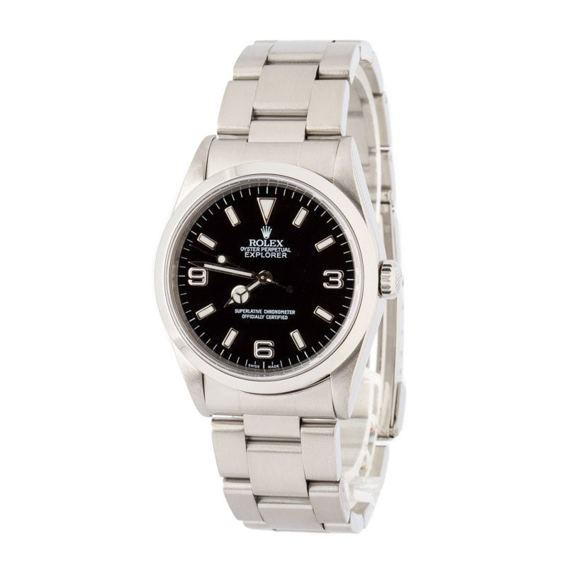 Rolex Explorer 14270 Steel Oyster Band - 2