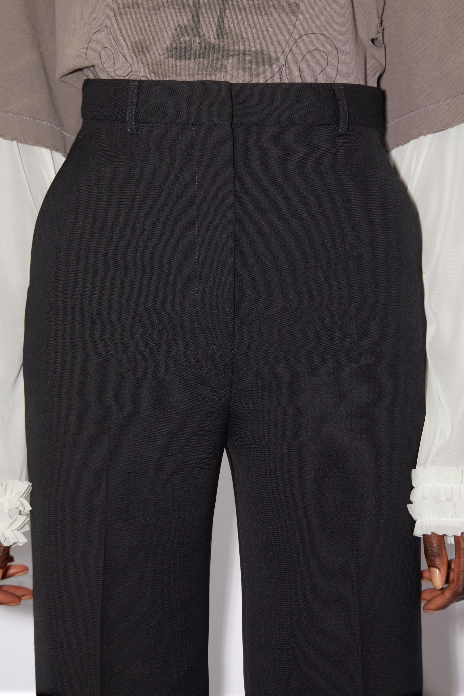 Tailored trousers - Black - 5