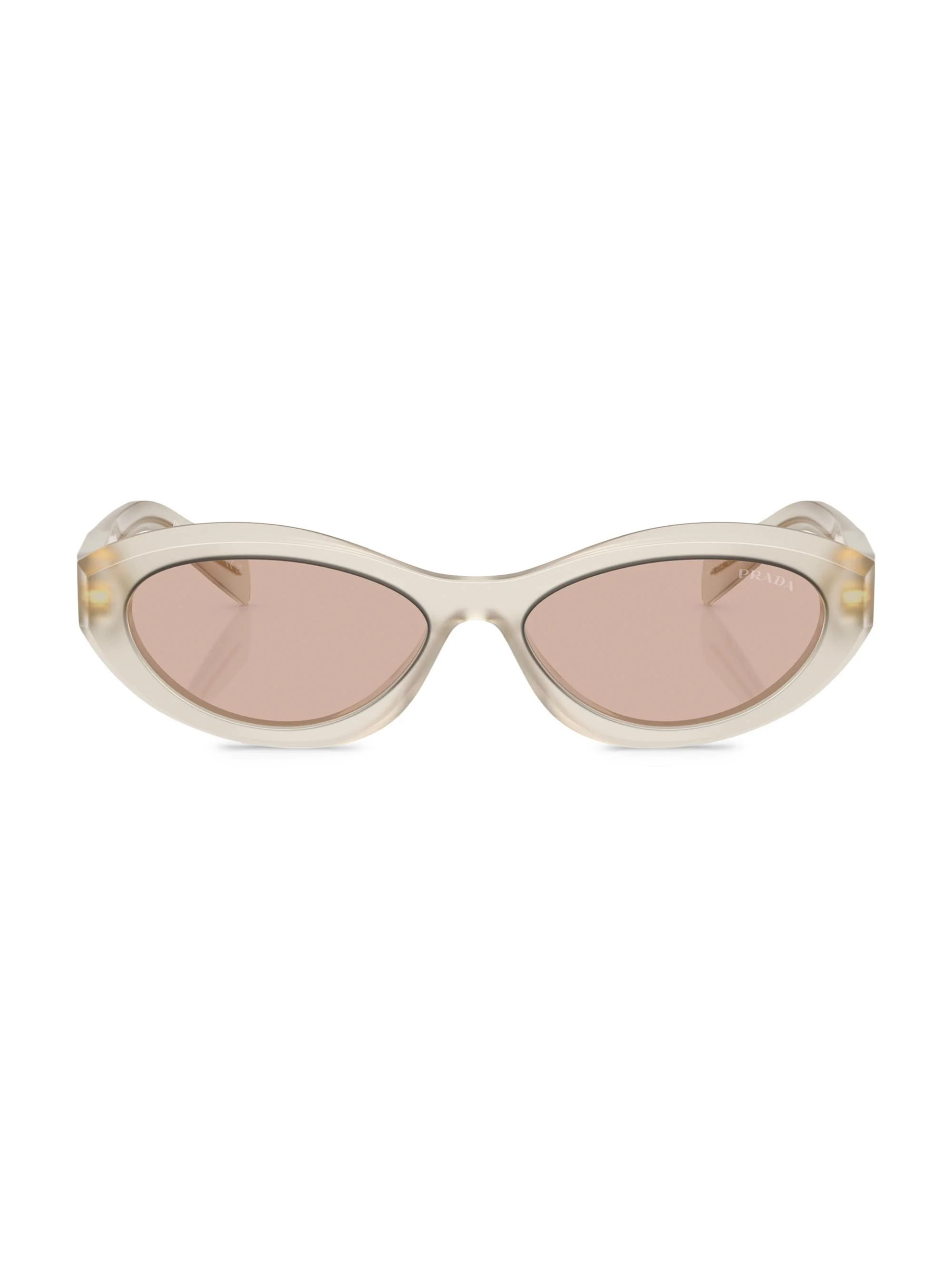 Women's 53MM Geometric Sunglasses - Mauve Opal - 1