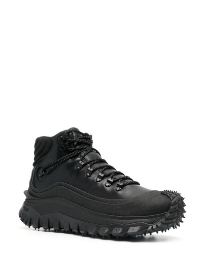 Moncler lace-up high-top sneakers outlook