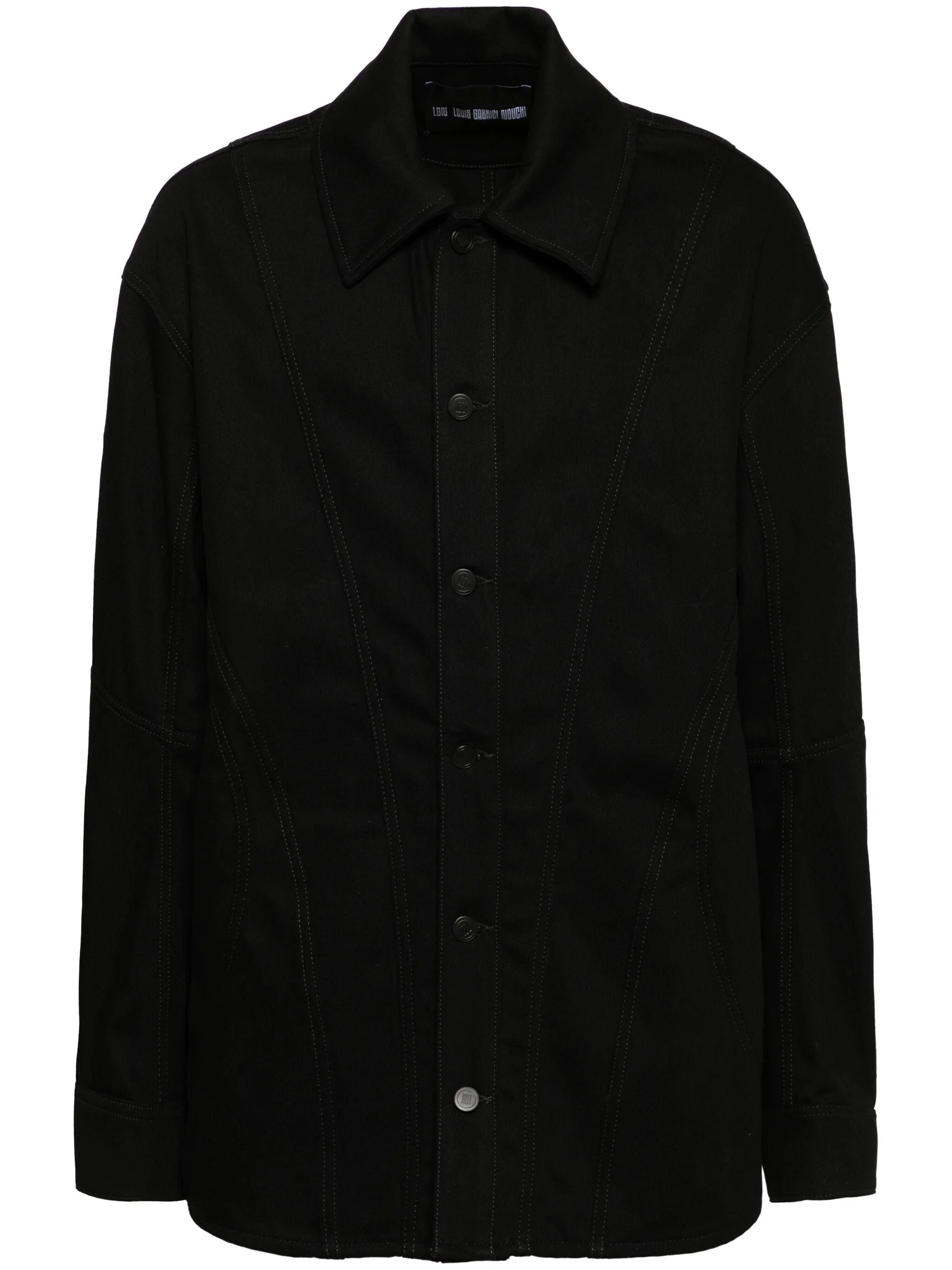 CORSET DETAILS DENIM JACKET - 1