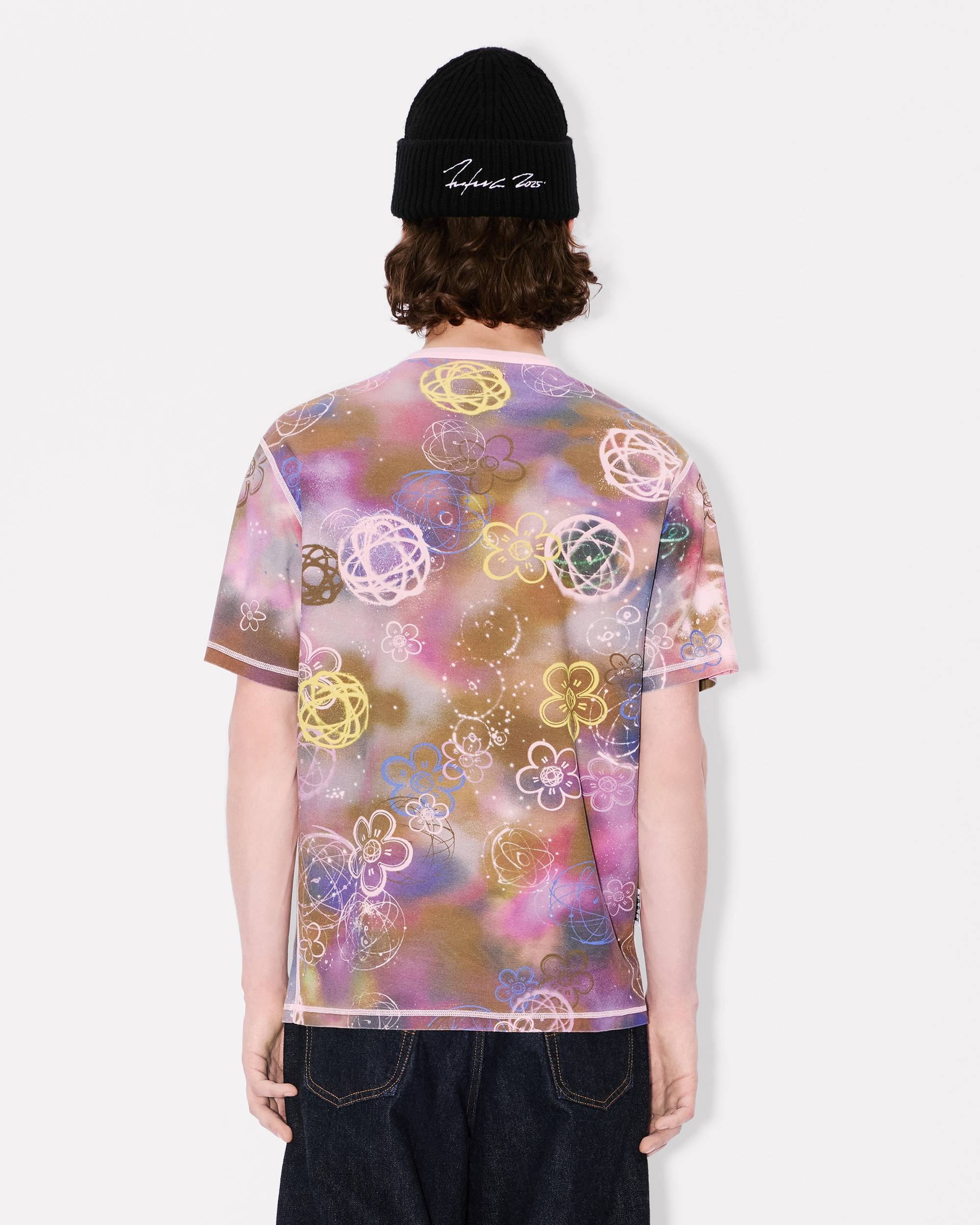 'Kenzo x Futura 2000' reversible T-shirt in cotton - 11