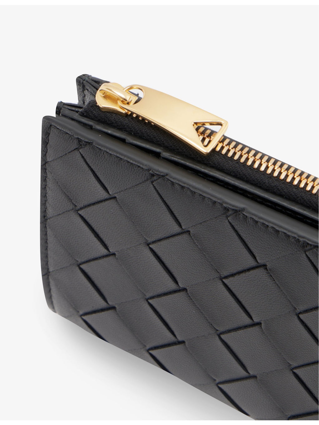 Intrecciato zipped leather bifold wallet - 2