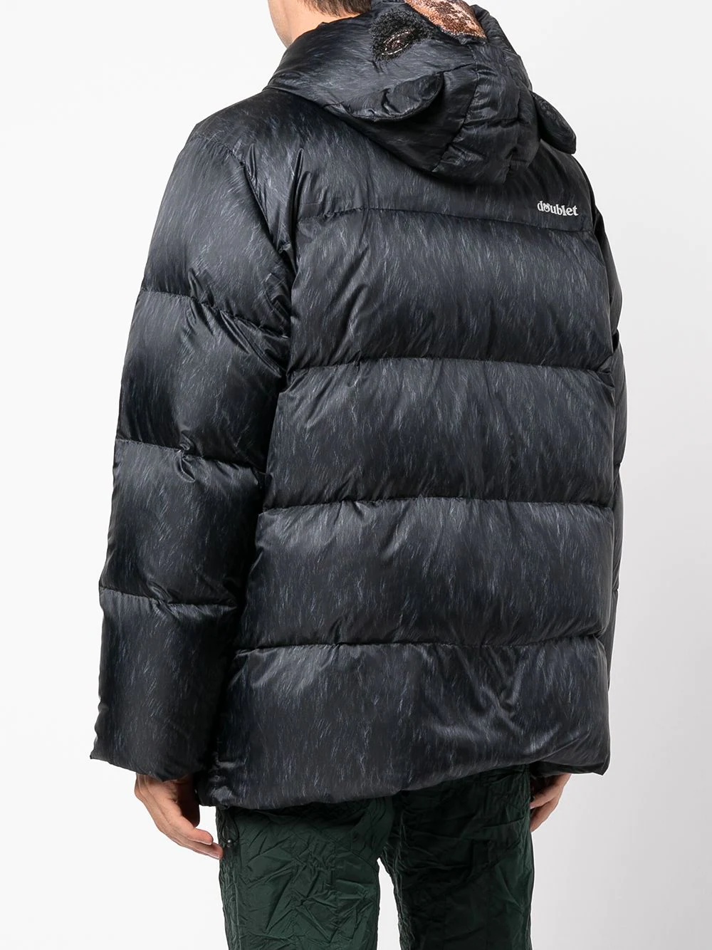 x DSM Animal padded jacket - 4