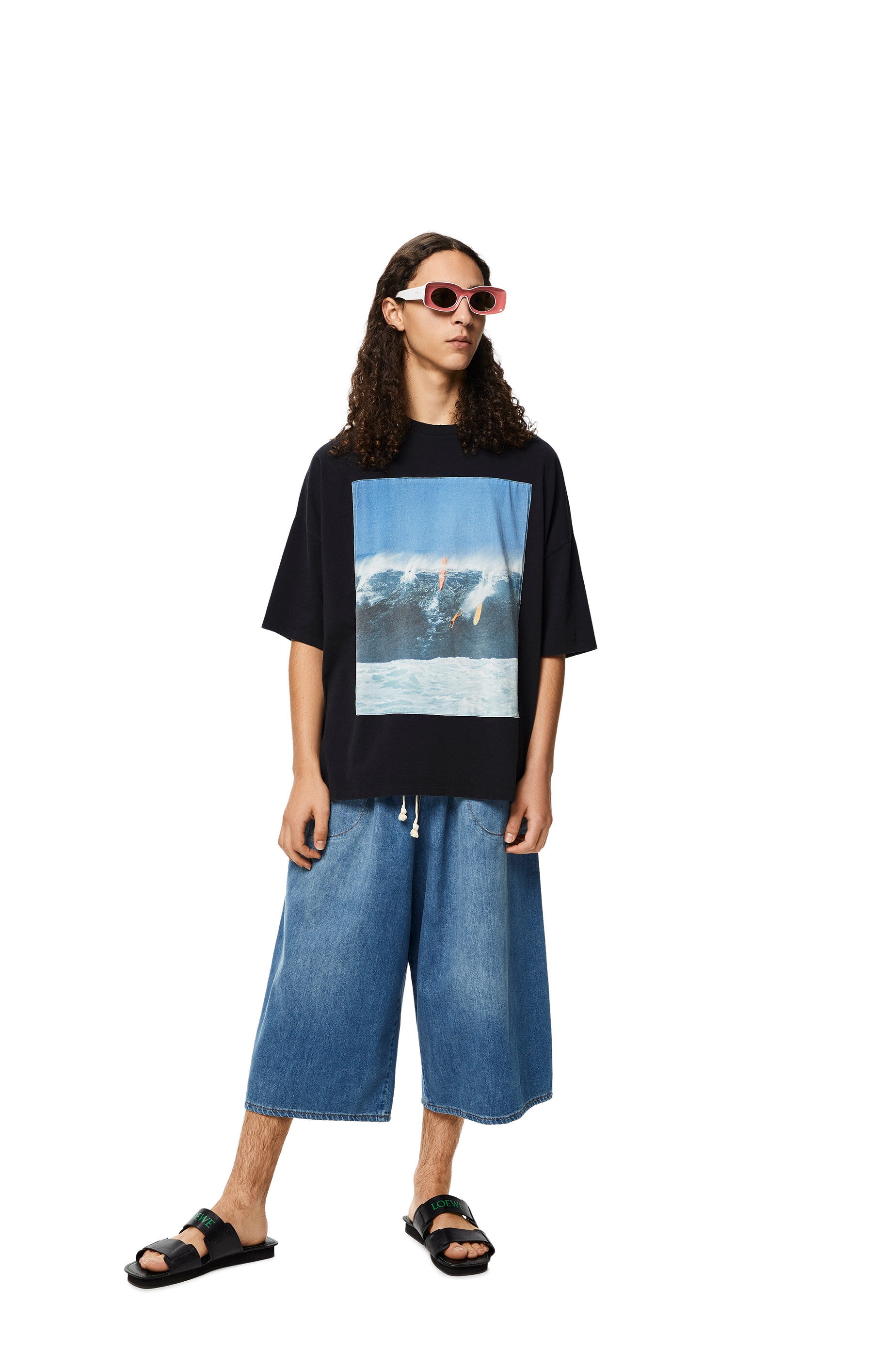 Surf print T-shirt in cotton - 2