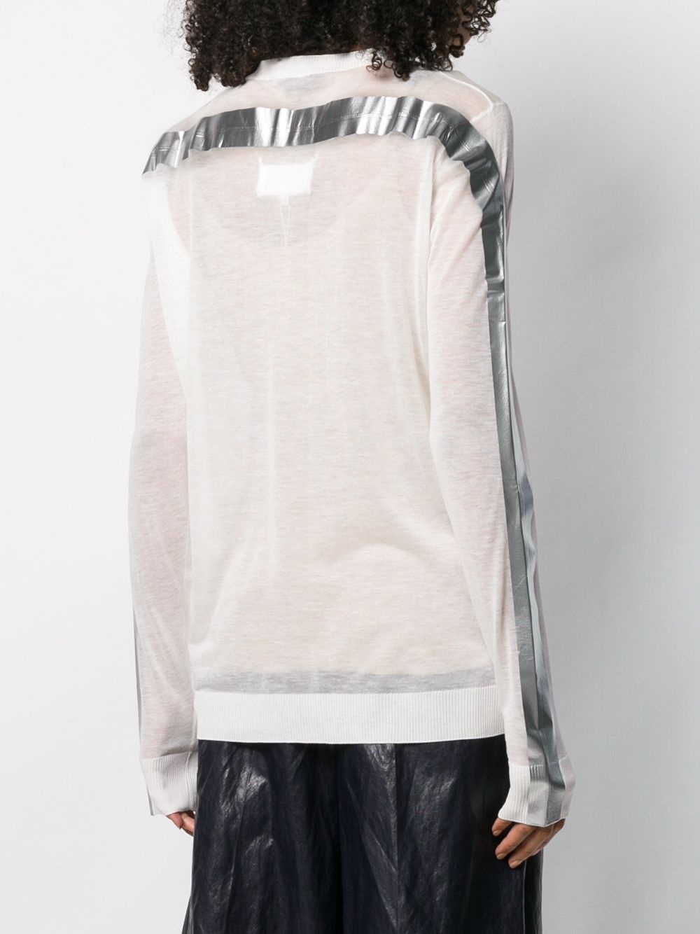 metallic band jumper - 4