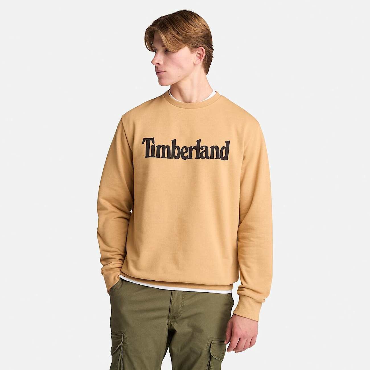 Men's Northwood US Wordmark Logo Brushed Back Crew Neck Sweatshirt - 2