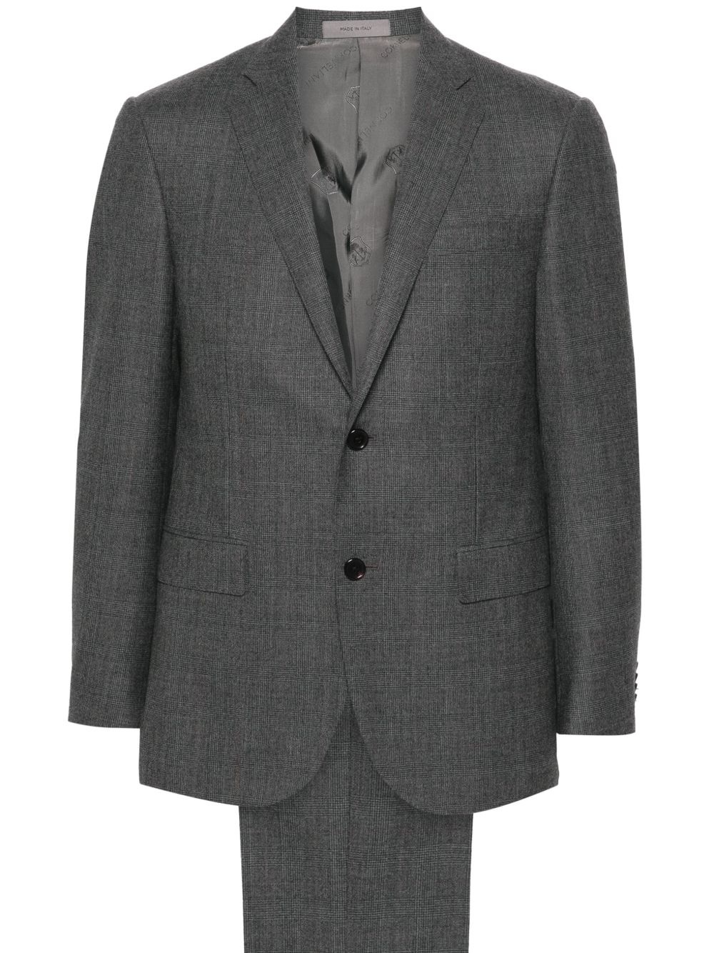 check-pattern suit - 1