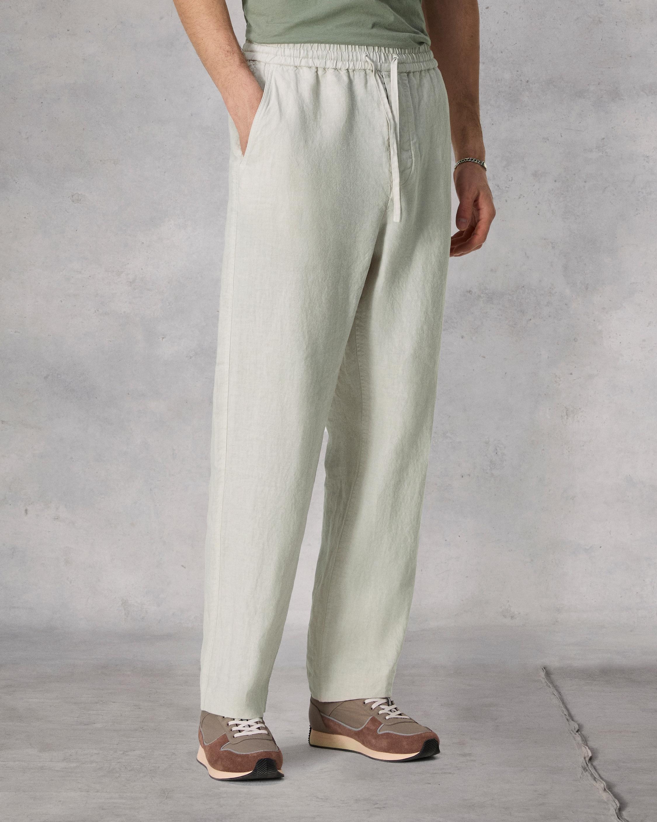 Bradford Linen Drawstring Pant
Relaxed Fit - 5