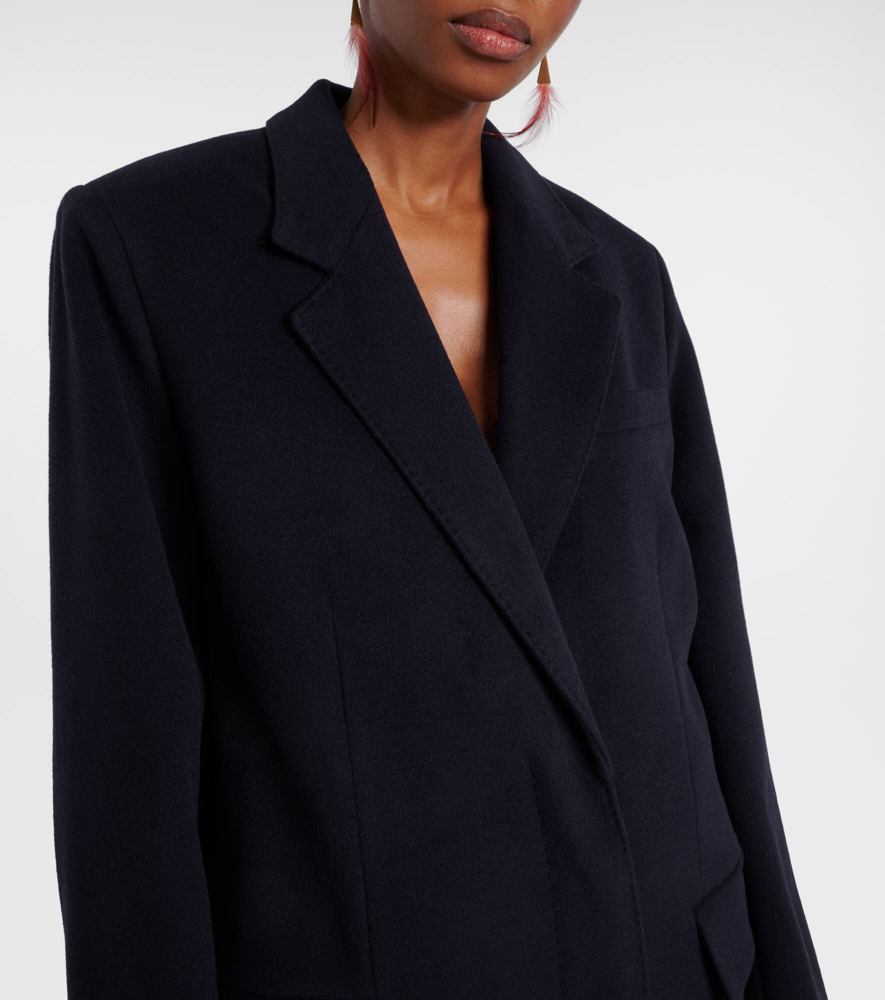 Ellenita wool-blend coat - 4