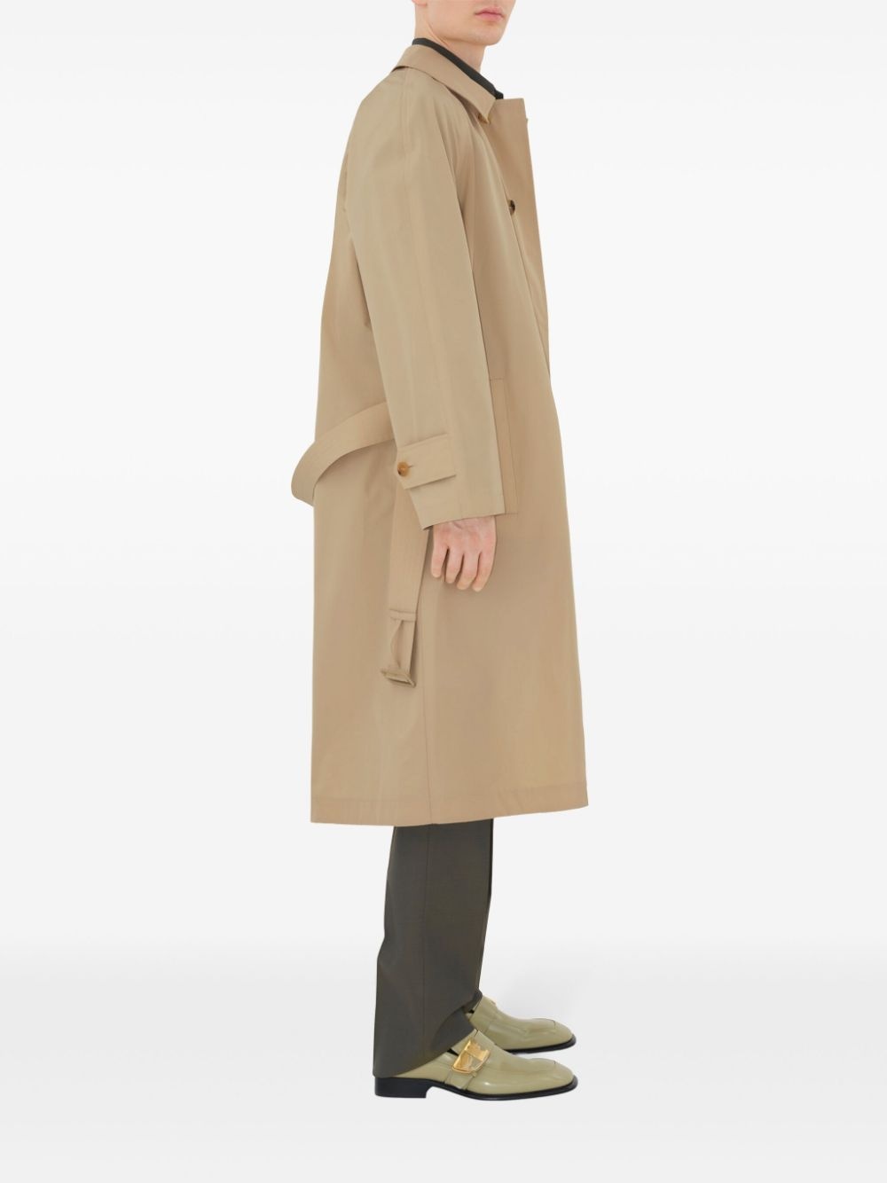 EDK-embroidered car coat - 3